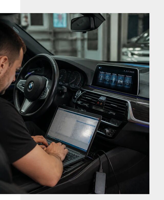 Русификация мультимедиа BMW для авто под ключ в Туле