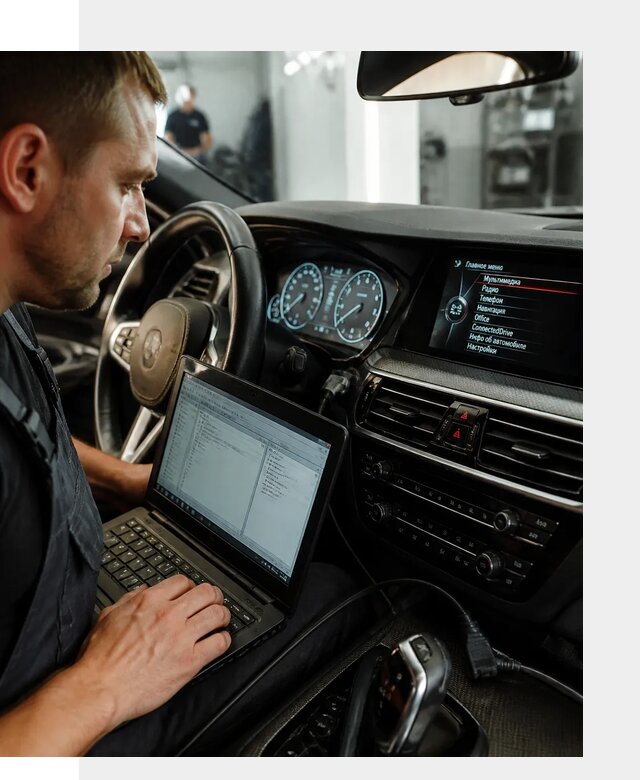 Русификация приборной панели BMW для авто в Туле от компании