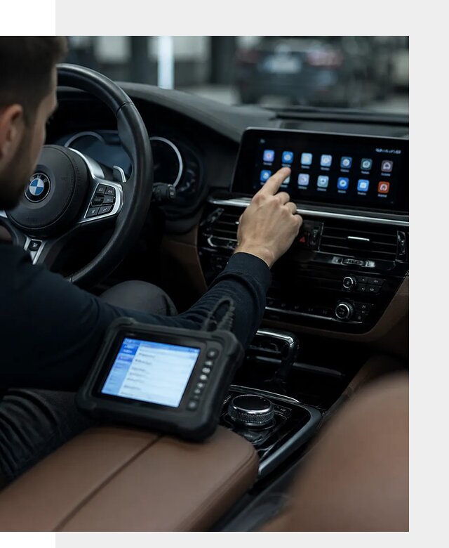 Установка приложений и мультимедиа сервисов BMW в Туле