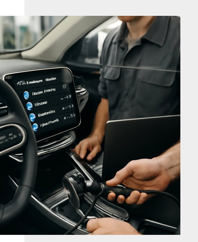 Установка приложений Geely для мультимедиа автомобиля в Туле