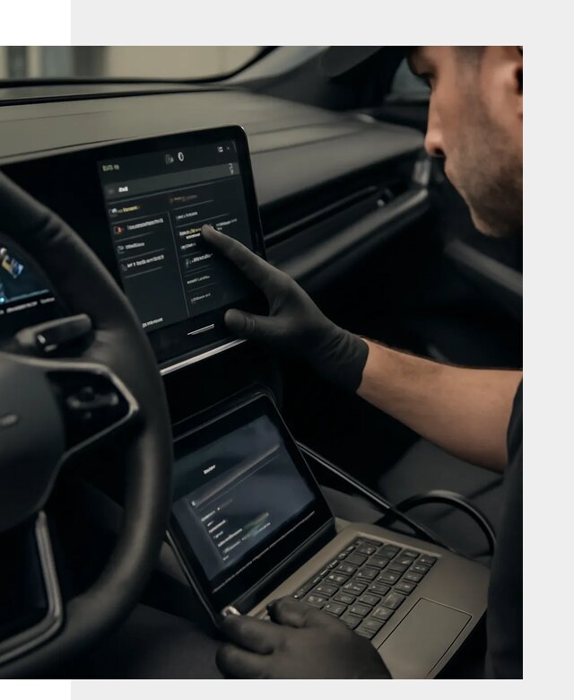 Русификация приборной панели Rising автомобиля в Туле