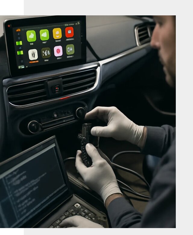 Активация Apple CarPlay в Туле для штатной мультимедиа