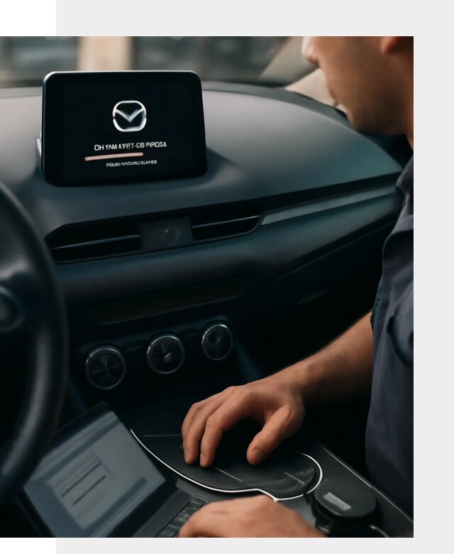 Установка приложений Mazda на мультимедийную систему в Туле